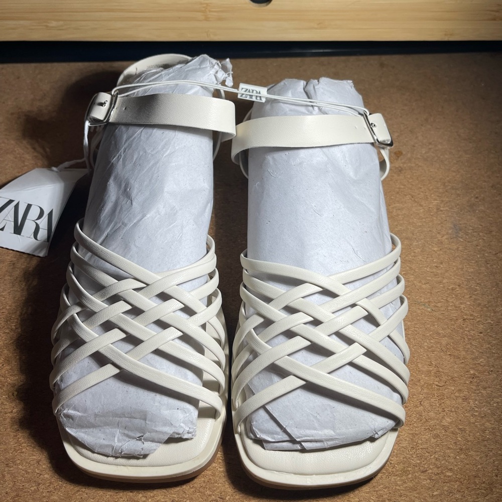 ๐ซ Zara Flat Fisherman Sandals - New ๐ซ - Picture 5 of 11